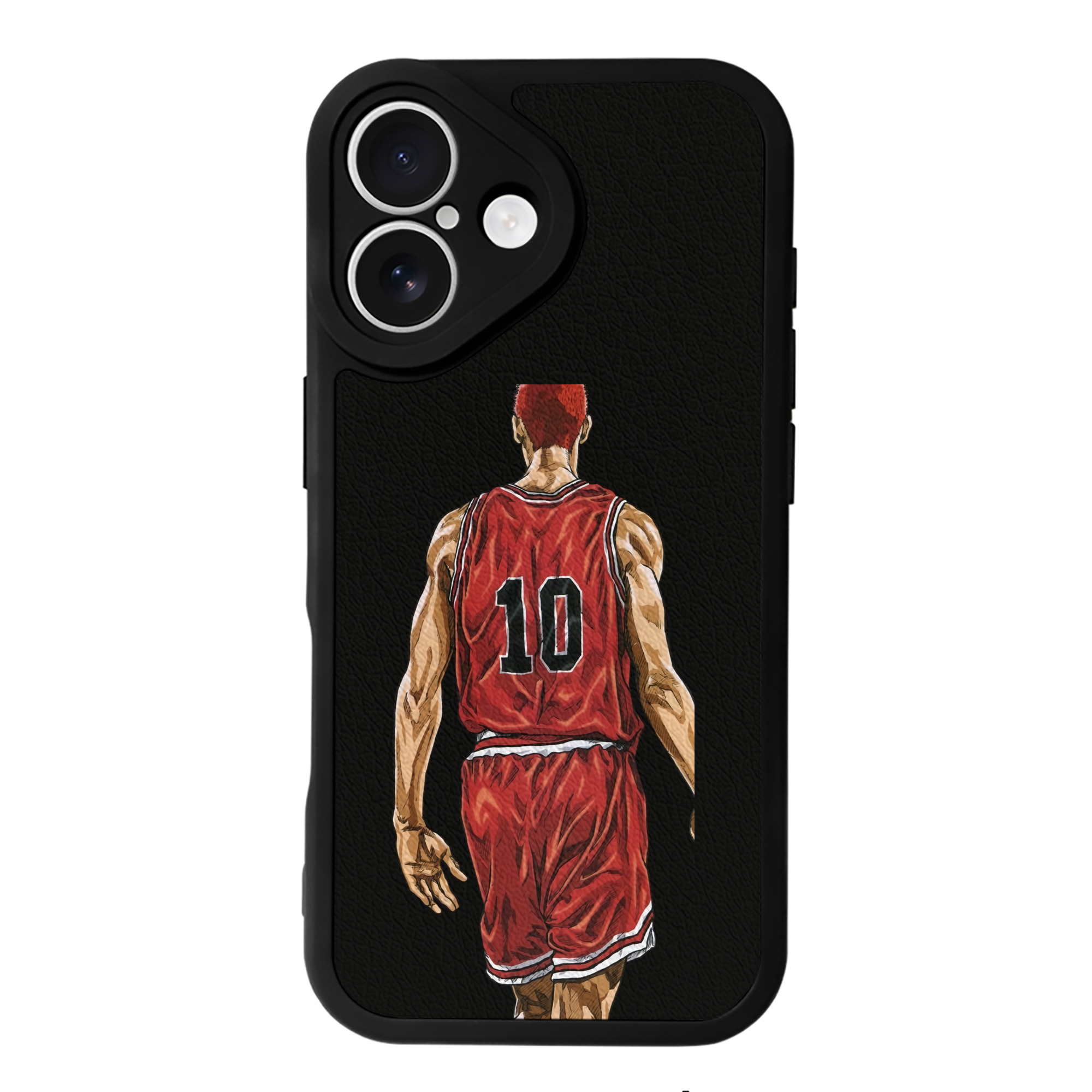 （画像用） SLAM DUNK／スラムダンク 【iPhone 16シリーズ対応】シリコンスマホケース（レザー調） 材質：シリコン
